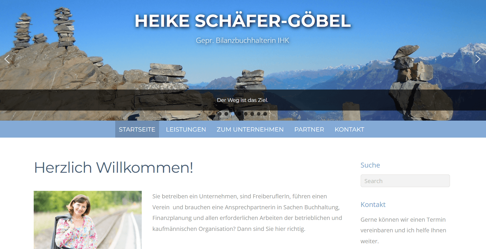 Website Heike Schäfer-Göbel
